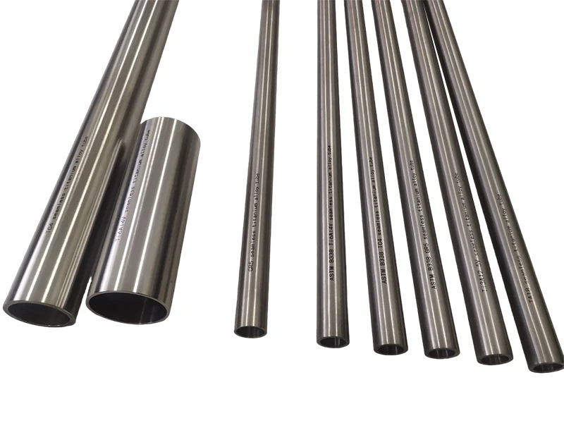 ASTM B338 Ti3Al2.5V Seamless Titanium Alloy Tube ASTM B338 Ti3Al2.5V Seamless Titanium Alloy Tube