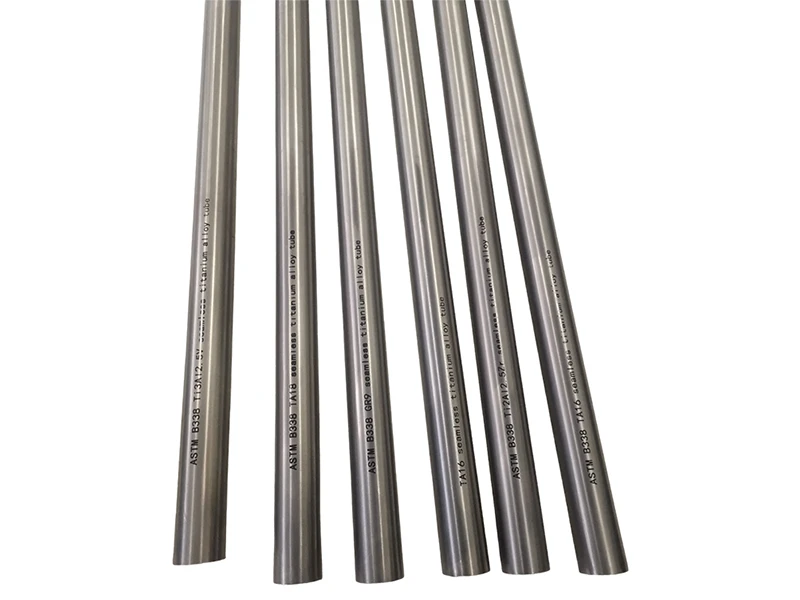 צינור סגסוגת טיטניום ללא תפרים Ti3Al2.5V