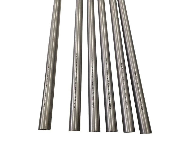 צינור סגסוגת טיטניום ללא תפרים Ti6Al4V